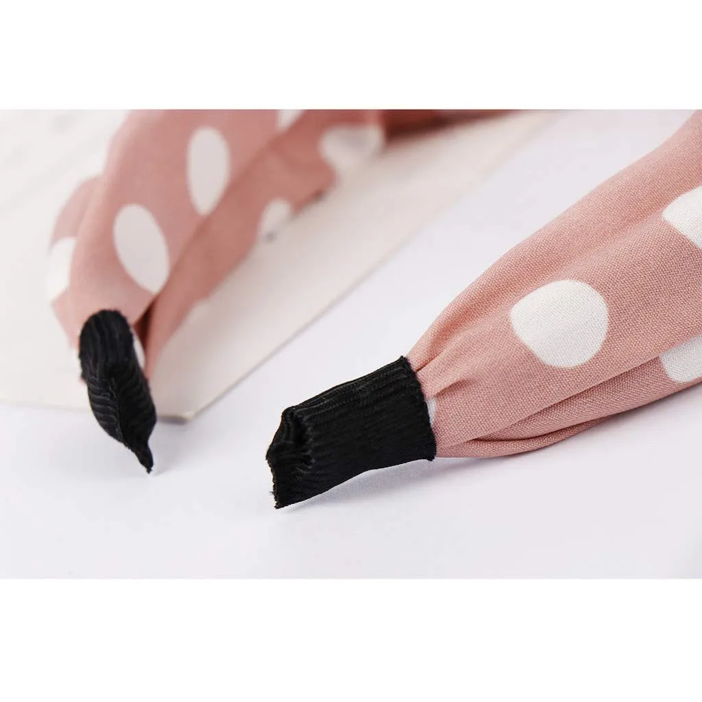 Hair Bands for Lady Women Pearls Knotted Head Bands Elastic Rhinestone Hair Bands Hair Accessories Jewelry