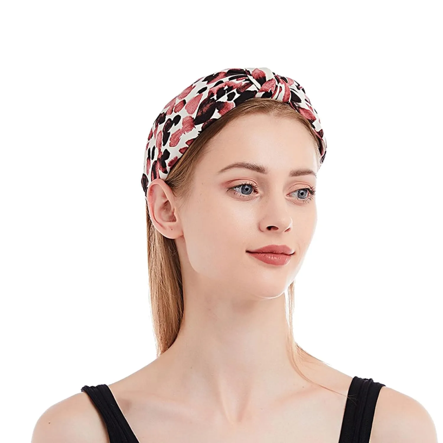 Hair Bands for Lady Women Pearls Knotted Head Bands Rhinestone Crystal Elastic hairbands Hair Accessories Jewelry