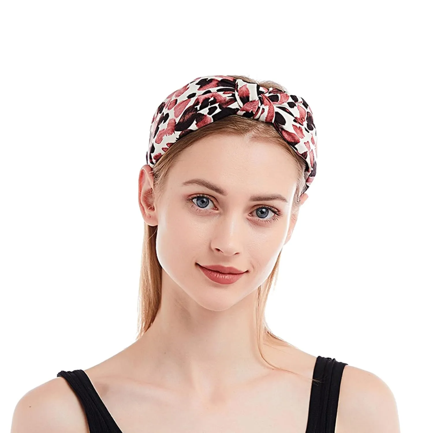 Hair Bands for Lady Women Pearls Knotted Head Bands Rhinestone Crystal Elastic hairbands Hair Accessories Jewelry