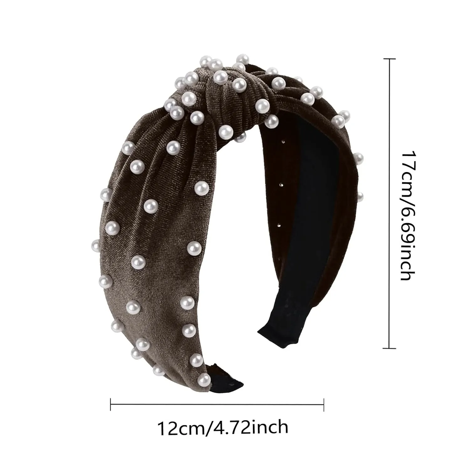 Hair Bands for Lady Women Vintage Flower Printed Headband Handmade Jewelry Hair Bands Wedding Hair Accessories