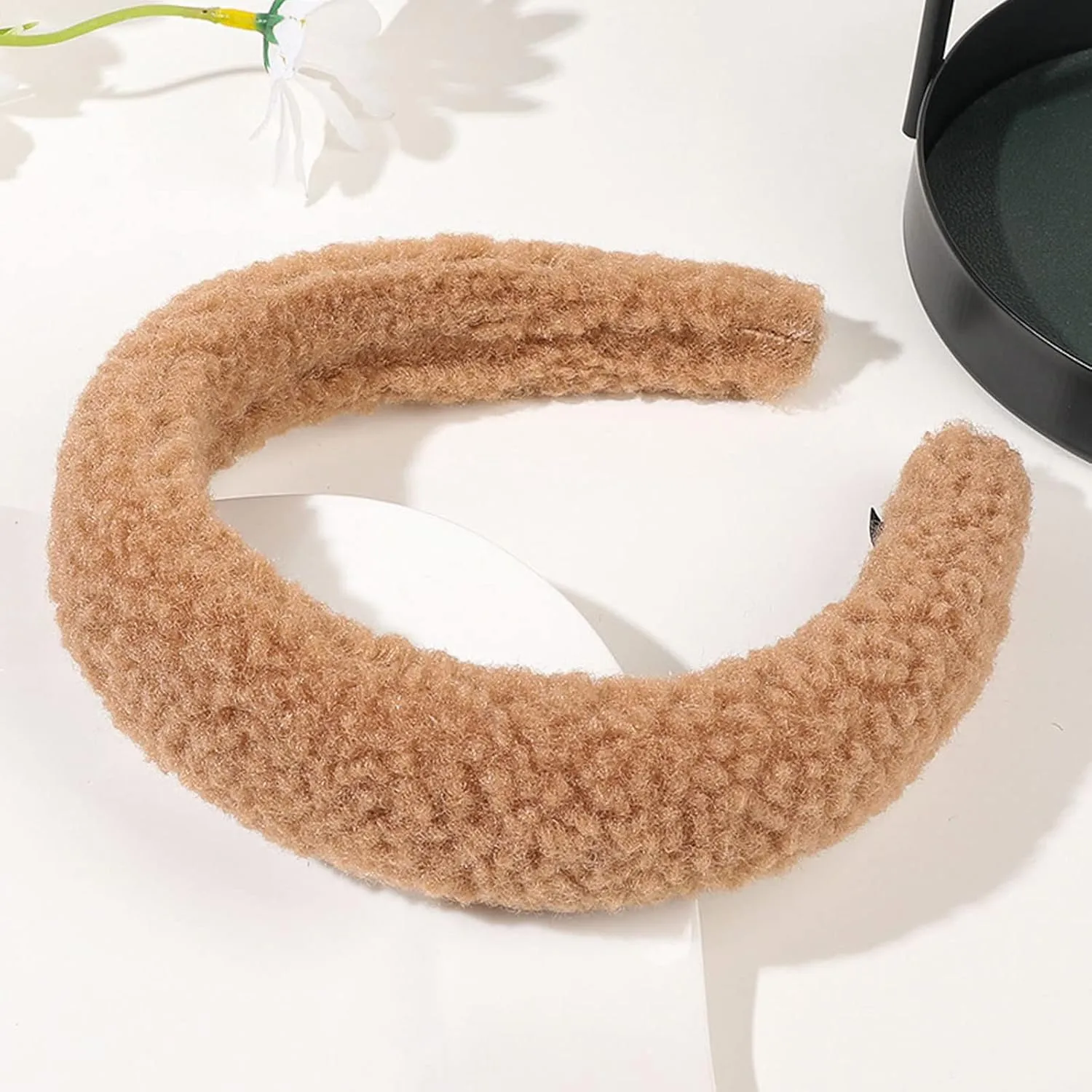 Hair Bands for Lady Women Vintage Flower Printed Headband Rhinestone Crystal Elastic hairbands Wedding Hair Accessories