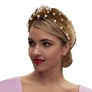 Hair Bands for Lady Women Vintage Flower Printed Headband Rhinestone Hair Bands Hair Accessories for Daily Festival