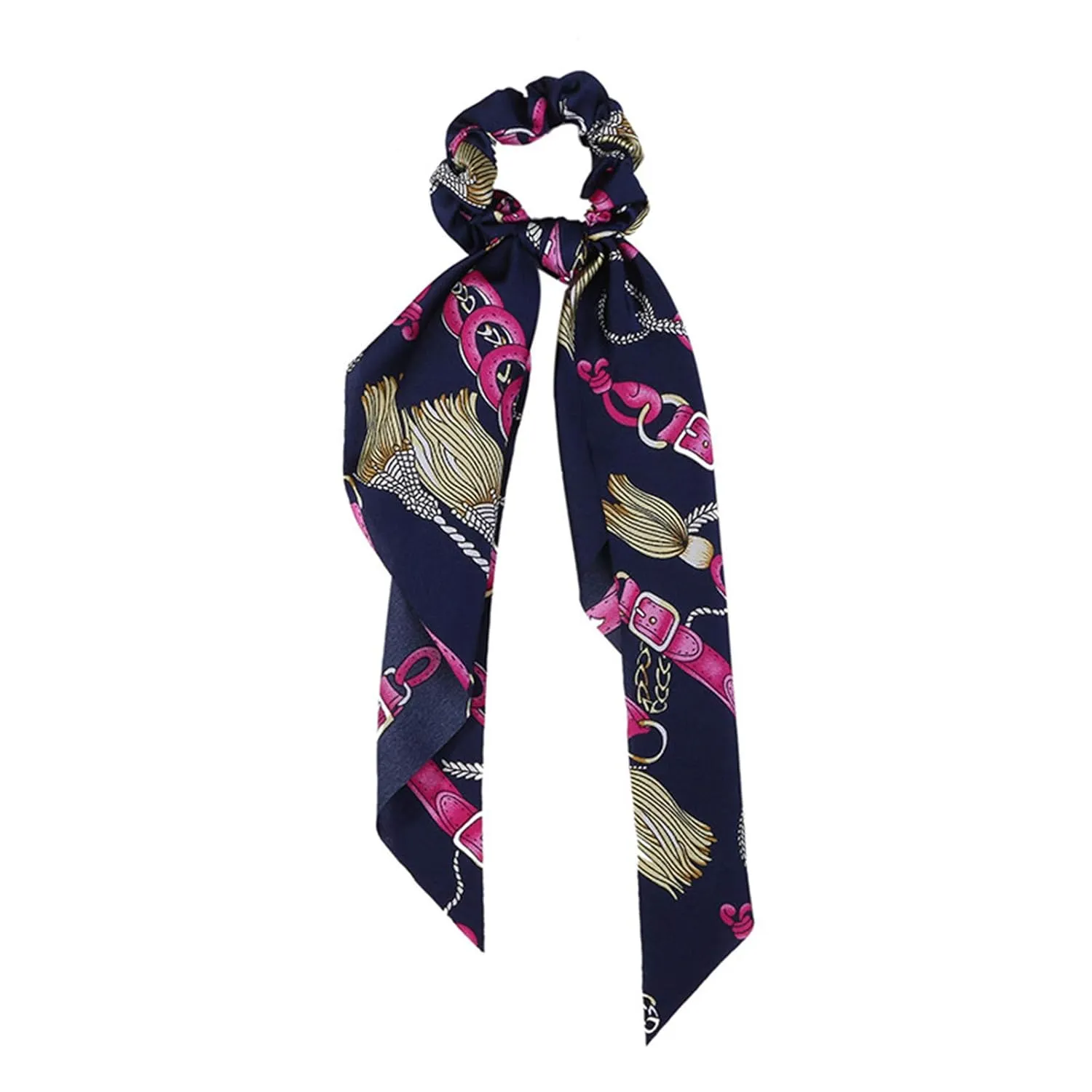 Hair Rope Ladies Hair Accessories Hair Women's Streamers 6PCS Jewelry Ring Large Print Hair Headband Bow Knotted Headband