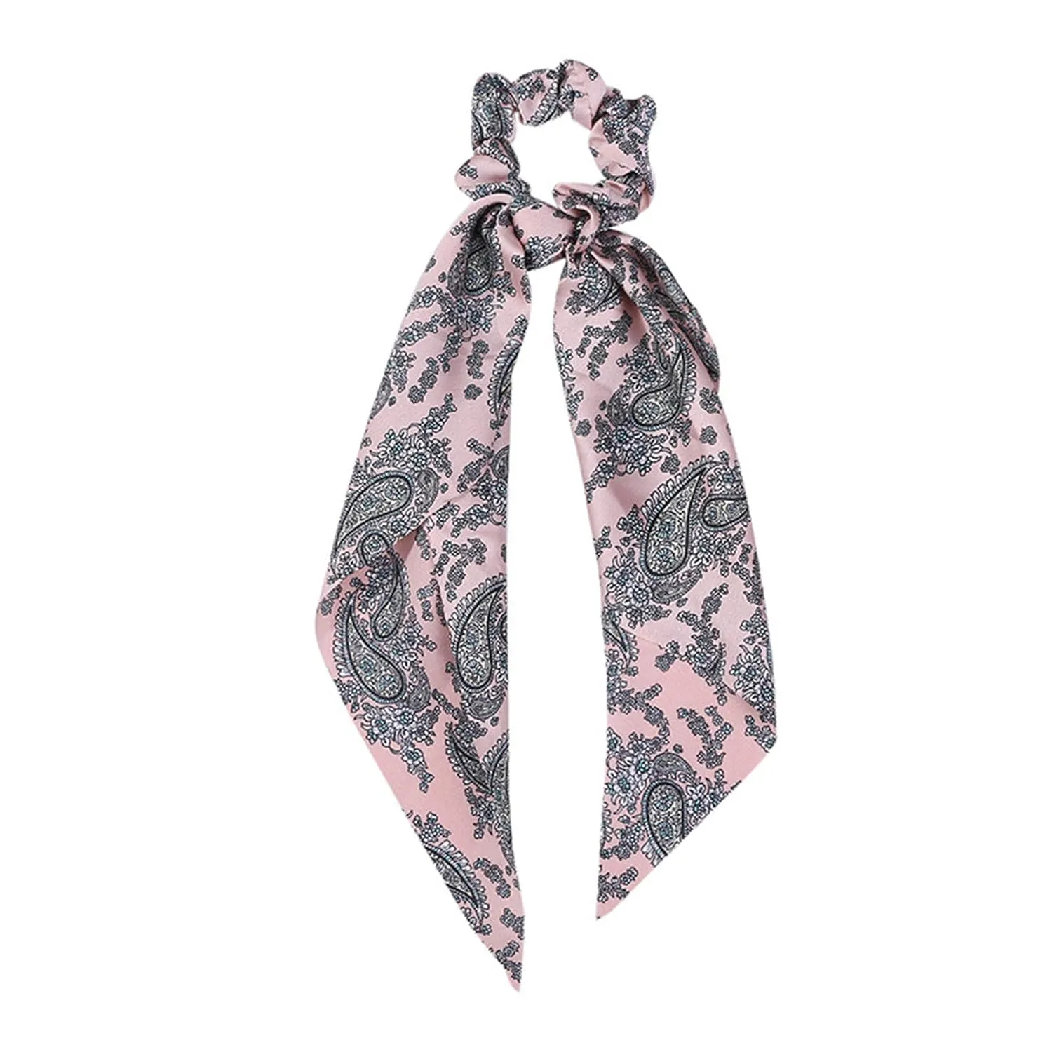 Hair Rope Ladies Hair Accessories Hair Women's Streamers 6PCS Jewelry Ring Large Print Hair Headband Bow Knotted Headband