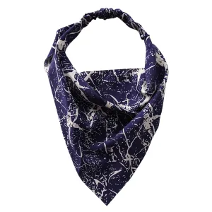 Hair Scarf Boho Floral Print Headband Head Kerchief Turban Headbands Triangle Hair Bandana Hair Accessores (I, One Size)