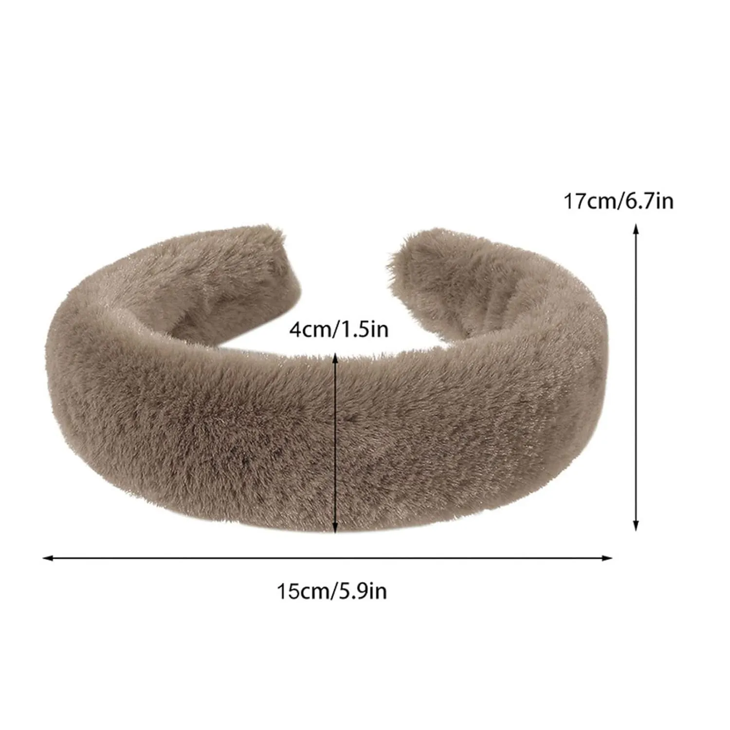 hairband for washing face hair Hair Accessories Plush Hair Band Headband Knotted Headband Wash wide headbands for women