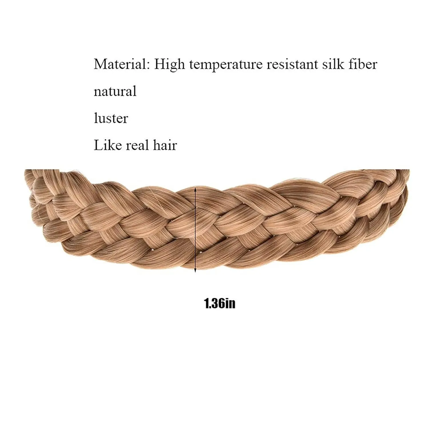 hairbands for women's hair hairbands Princess Headband Synthetic ladies Hair Band Fashion Elastic Wig Accessory Headwear