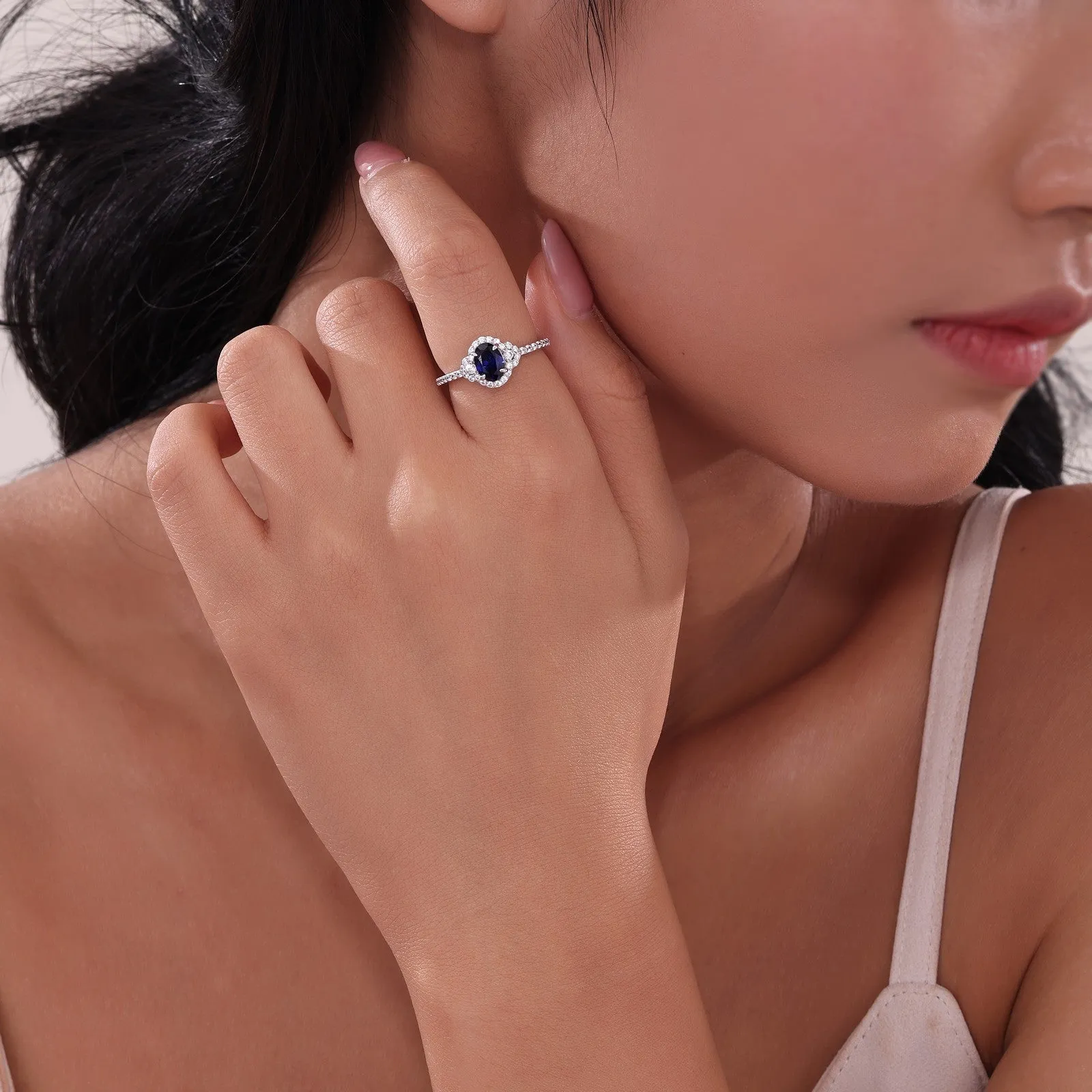 Halo Engagement Ring R0538CSP05