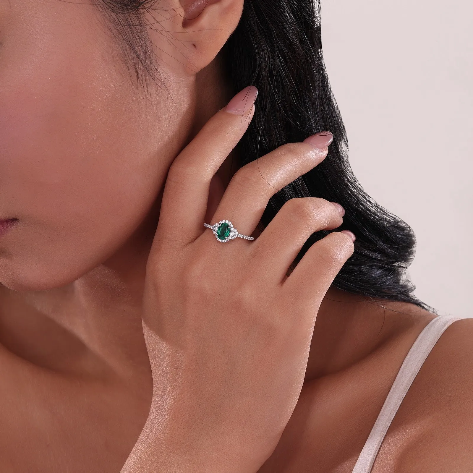 Halo Engagement Ring R0538CSP05