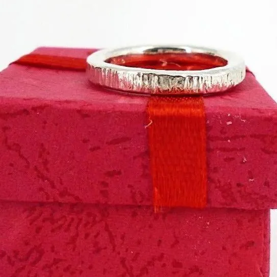 Handcrafted .925 Sterling Silver Hammered Thumb Ring | Bold & Comfy Vibes