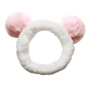 Head band for Women Girls Cosmetic Face Washing Headband Towel Soft Coral Fleece Hair Band