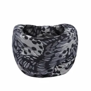 Headbands for Women and Girls Boho Bandeau Headbands Knot Floral Printed Hair Band Outdoor Hair Accessories