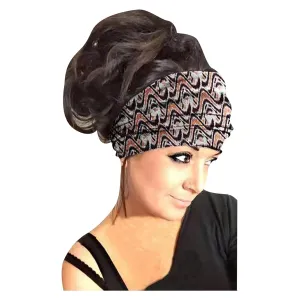 Headbands For Women Boho Bandeau Headbands Knot Floral Printed Hair Band Fashion Hair Accessories