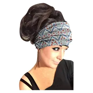 Headbands For Women Boho Bandeau Headbands Knot Floral Printed Hair Band Fashion Hair Accessories