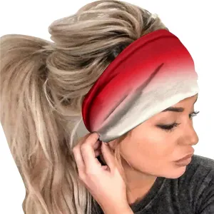 Headbands for Women Head Bands Boho Non Slip Hair Bands Elastic Hair Accessories (G, One Size)