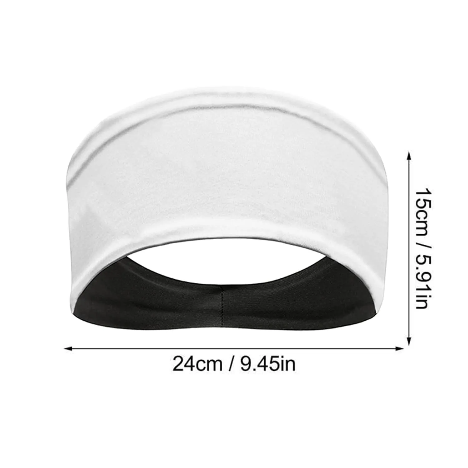 Headbands for Women Head Bands Boho Non Slip Hair Bands Elastic Hair Accessories (G, One Size)