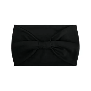 Headbands for Women ist Knotted Head Bands Boho Non Slip Hair Bands Vintage Hair Accessories (Black, One Size)