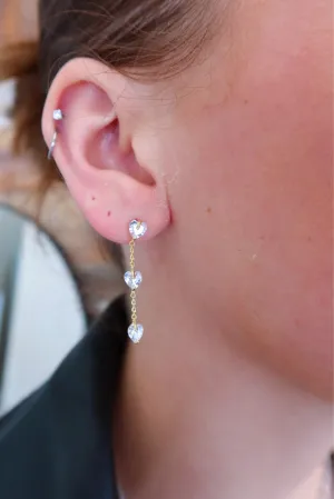 Heart Dangle Earring