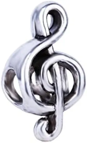 J&M Music Note Charm Bead for Bracelets