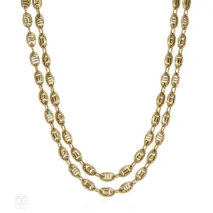 Jean Paris gold zodiac chain