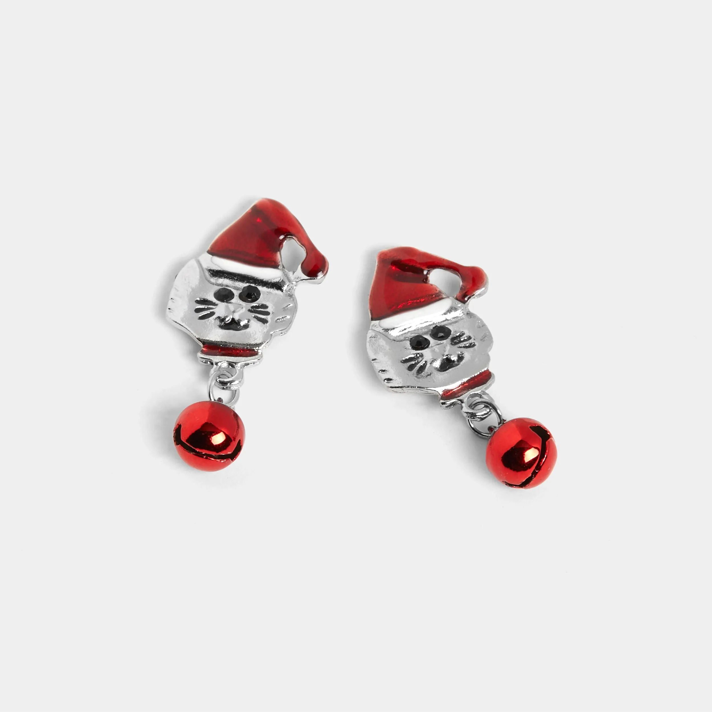 Jingle Ball Kitty Earring