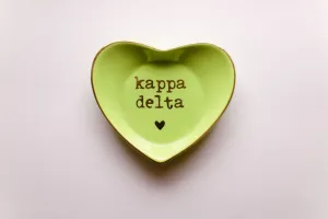 Kappa Delta Ceramic Ring Dish