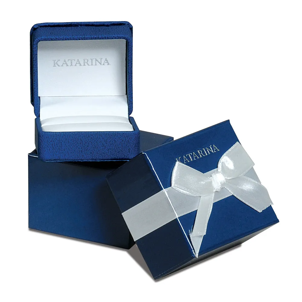 KATARINA 5/8 cttw Diamond Cluster Engagement Ring