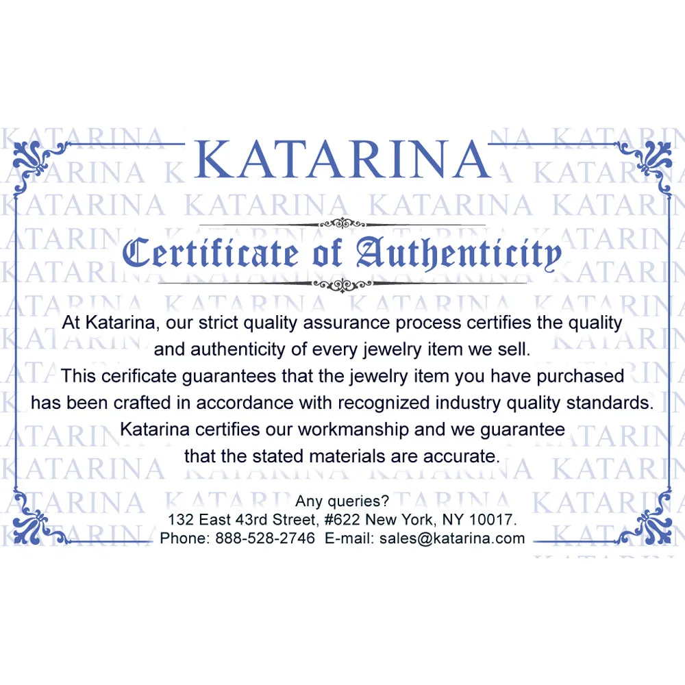 KATARINA 5/8 cttw Diamond Cluster Engagement Ring