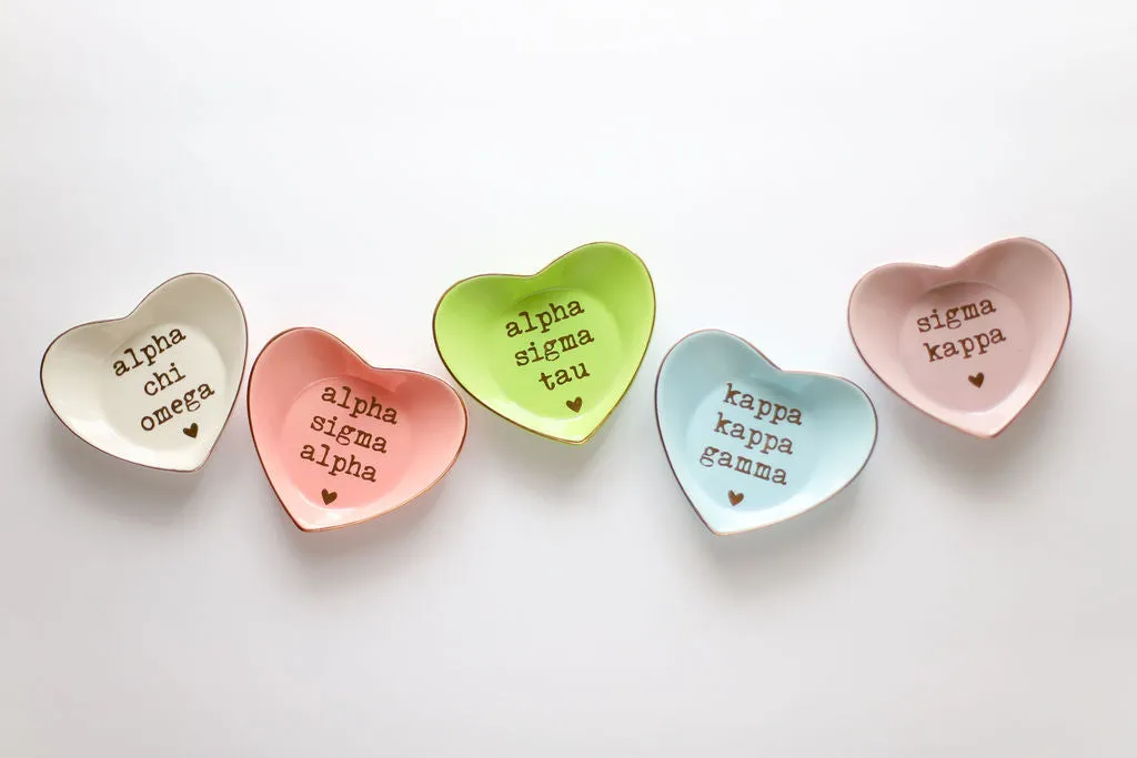Lambda Theta Alpha Ceramic Ring Dish