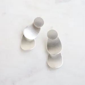 Large Layered Scale Earring