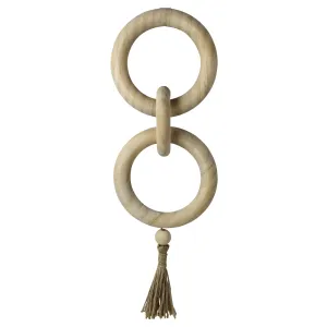 Large Paulo wooden wall hanging