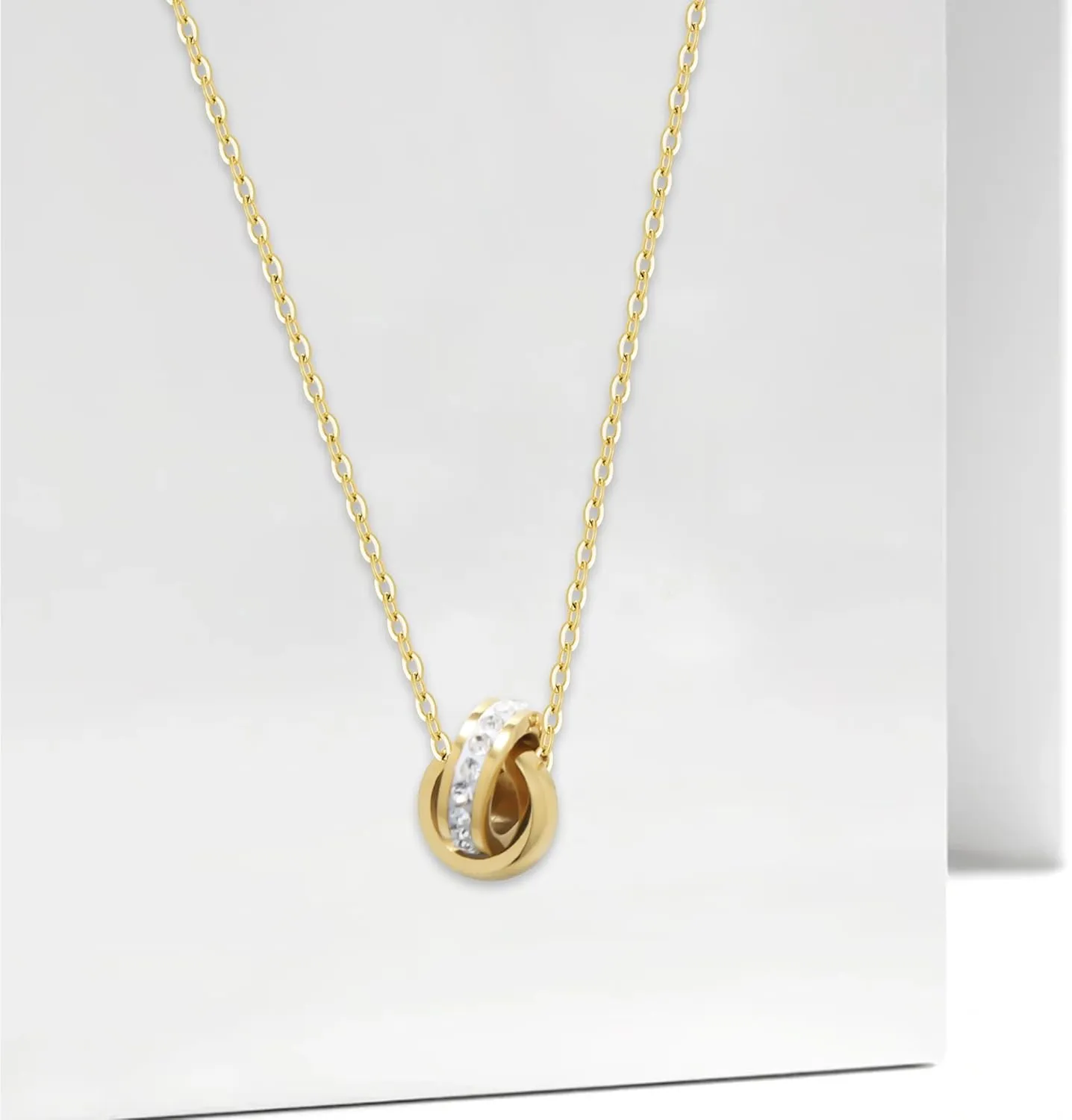 Lightning Bolt/Heart/Lock/WaveStar for Women Gold Dainty Necklaces for Women 14k Gold Plated Pendant Necklace Simple Cute Necklaces for Women