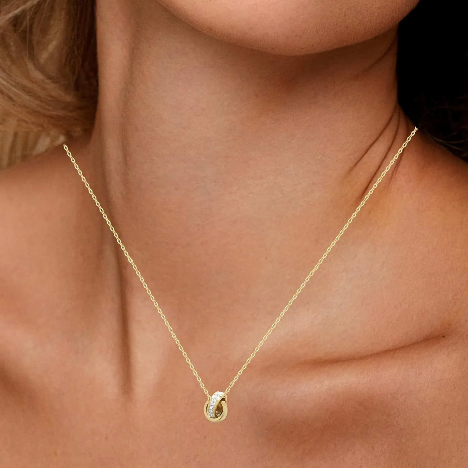 Lightning Bolt/Heart/Lock/WaveStar for Women Gold Dainty Necklaces for Women 14k Gold Plated Pendant Necklace Simple Cute Necklaces for Women