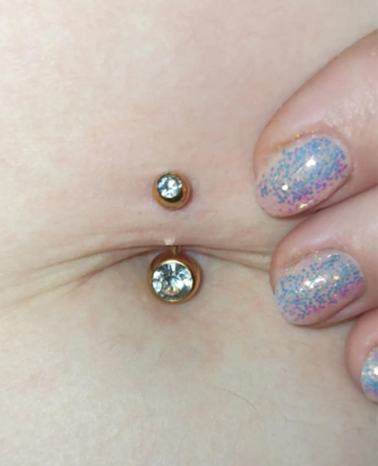 Longita Belly Button Ring Dangle Belly Button Rings Dangling Belly Button Rings Clicker Belly Button Ring Surgical Steel Rose Gold Belly Rings Belly Piercing Jewelry Navel Rings for Women