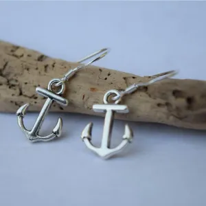 Loookus - Boat Anchor Simple And Fashionable Earrings