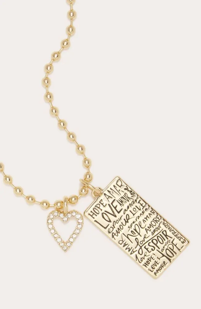 Love Tag Necklace