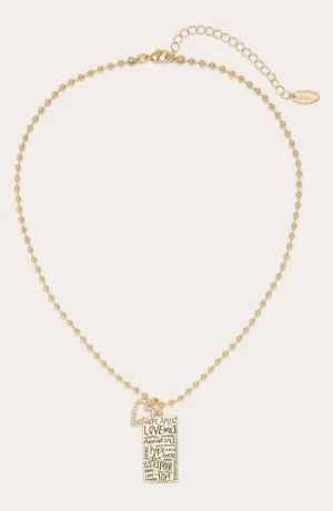 Love Tag Necklace