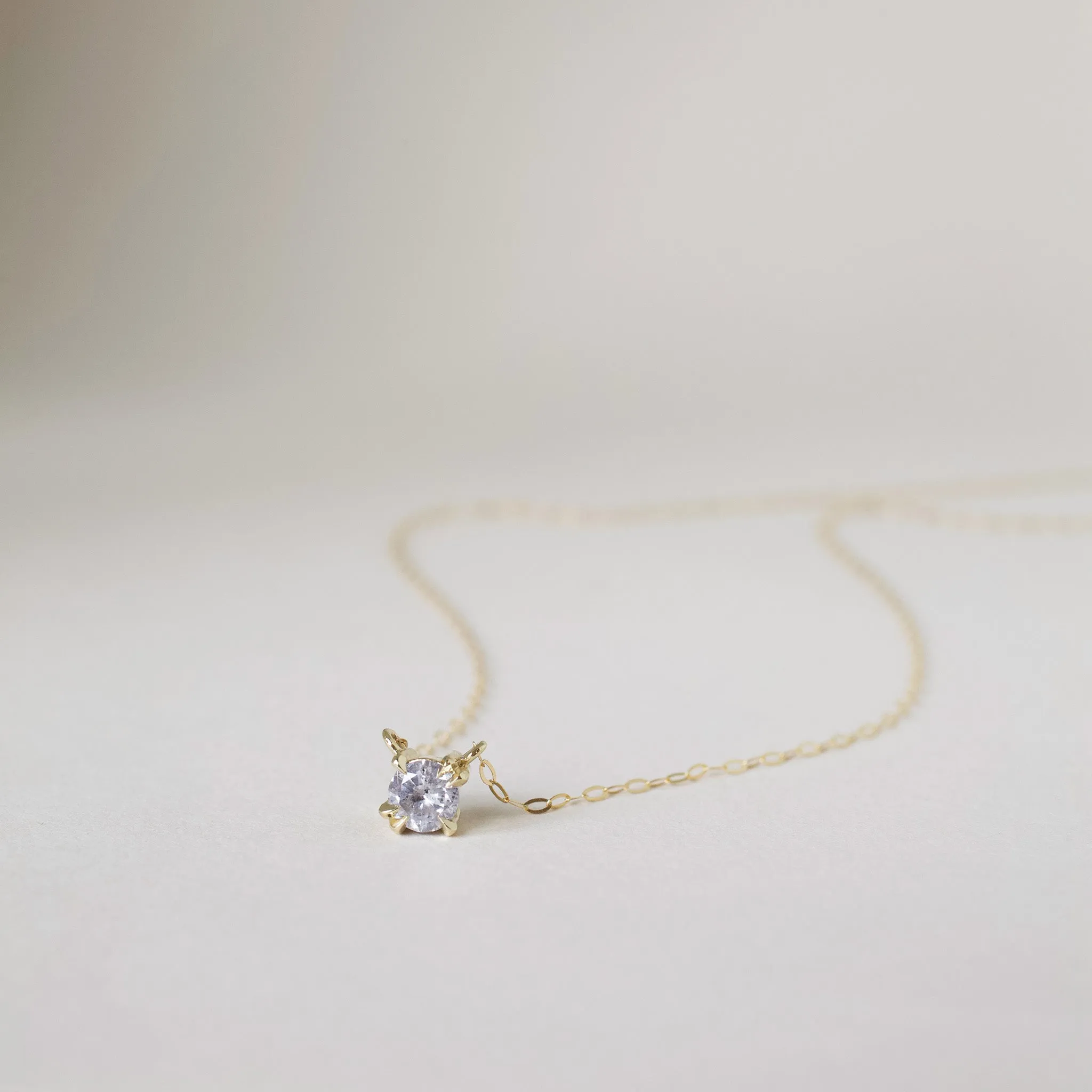Malin Grey Diamond Necklace