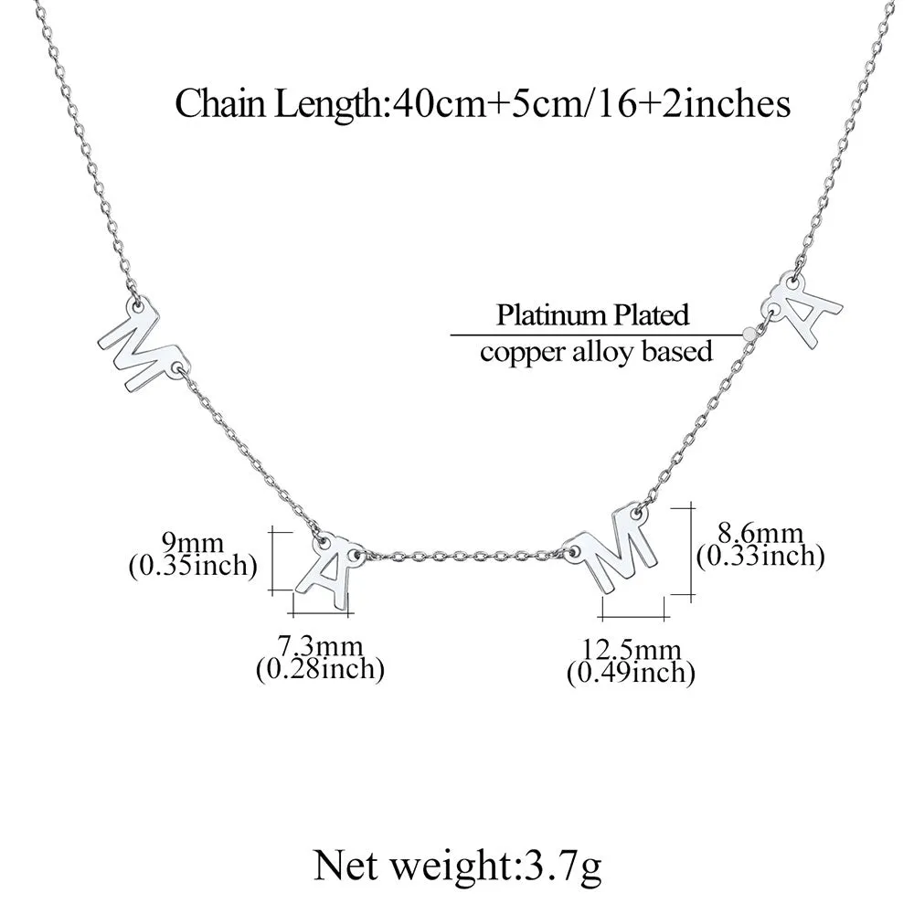 Mama Necklaces Mom Choker Necklace for Women