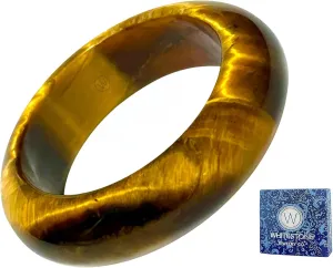 Maya Stone Ring Collection | Natural Stone Band for Women and Men | Stackable Ring | 6mm Wide