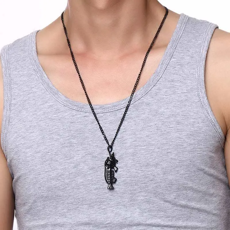 Men's Fishing Necklace