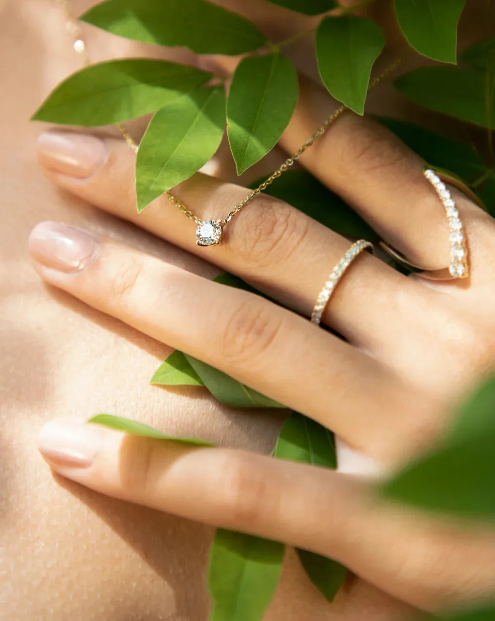 Micro Pavé Eternity Band