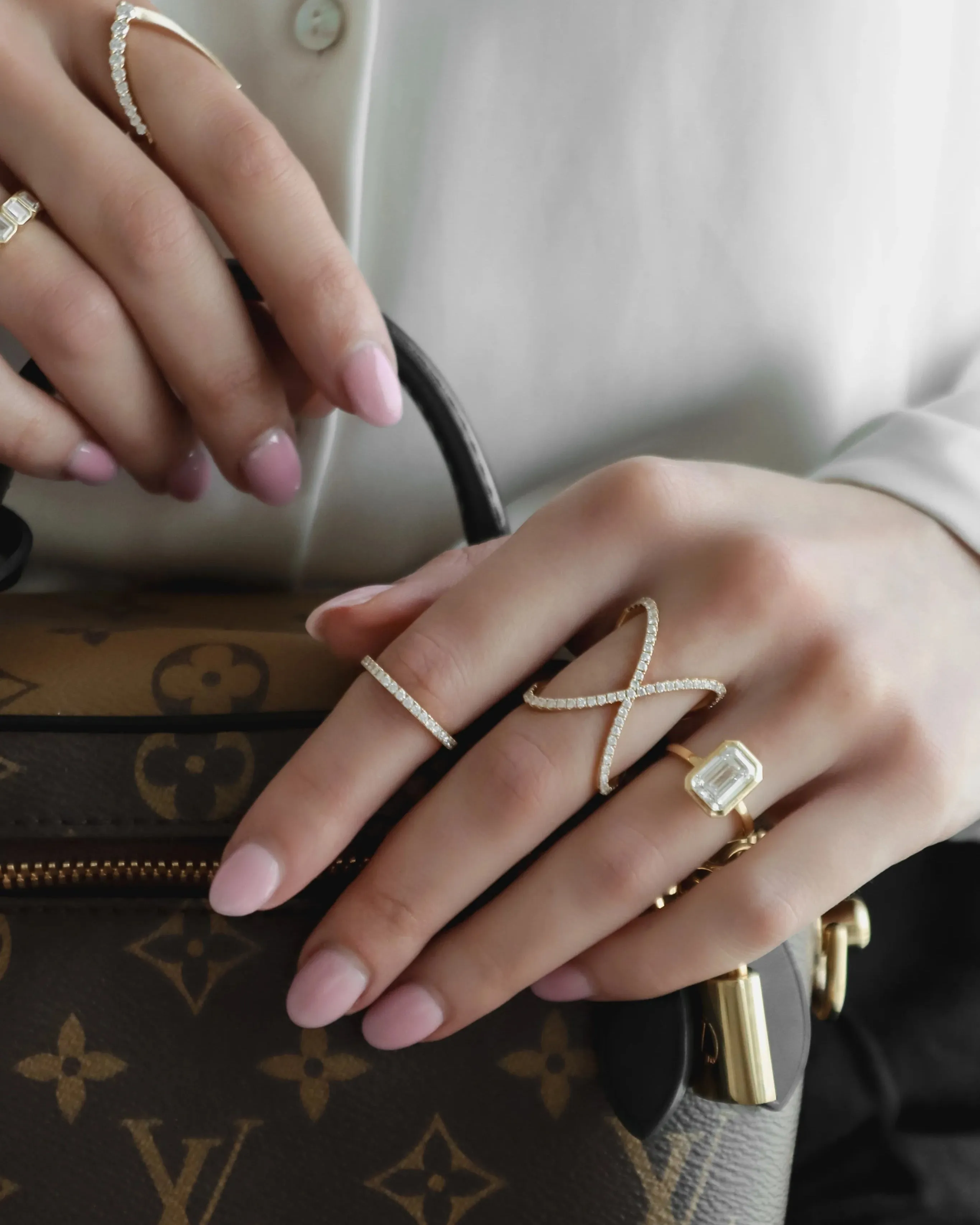 Micro Pavé Eternity Band