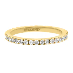 Micro Pavé Eternity Band