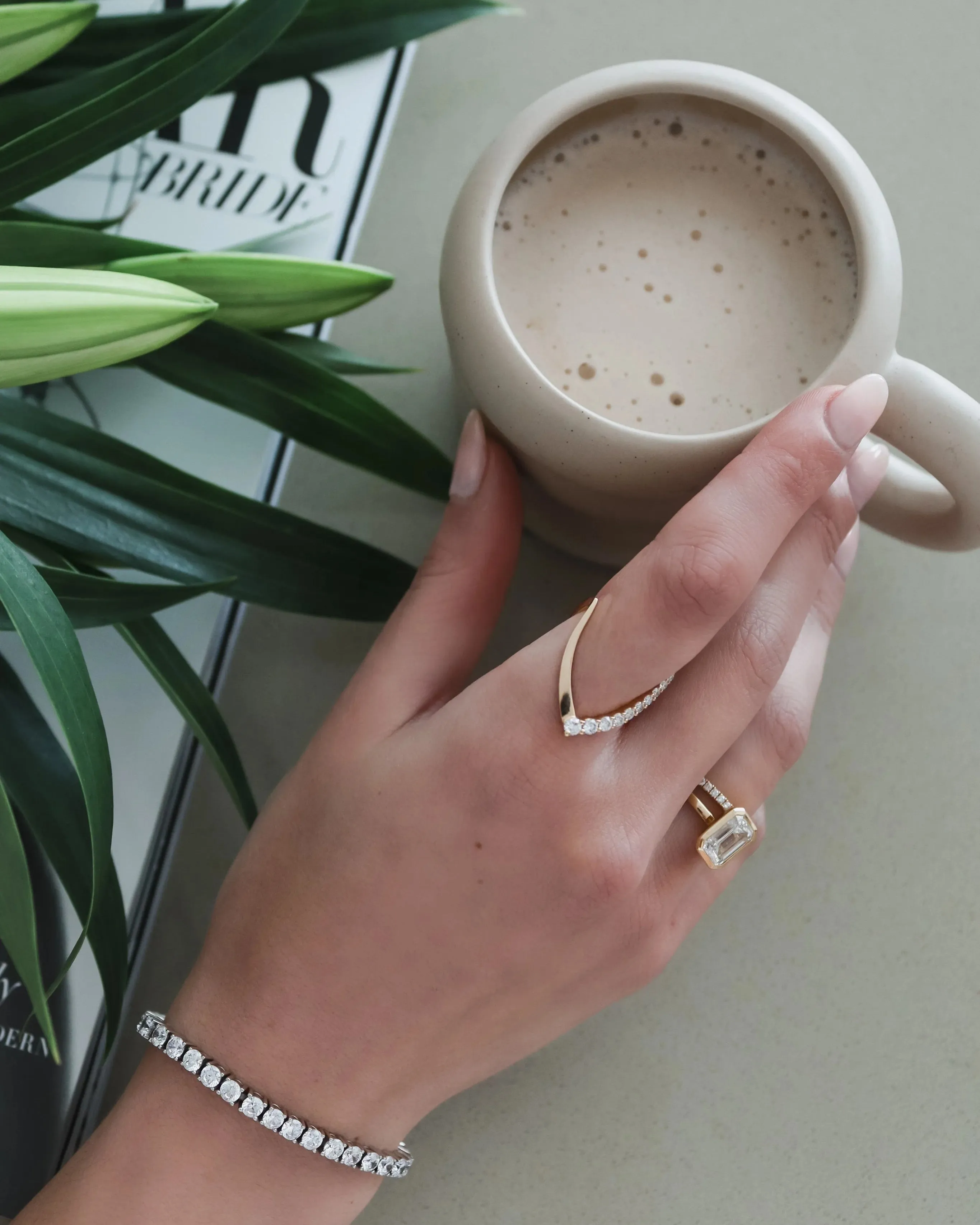 Micro Pavé Eternity Band