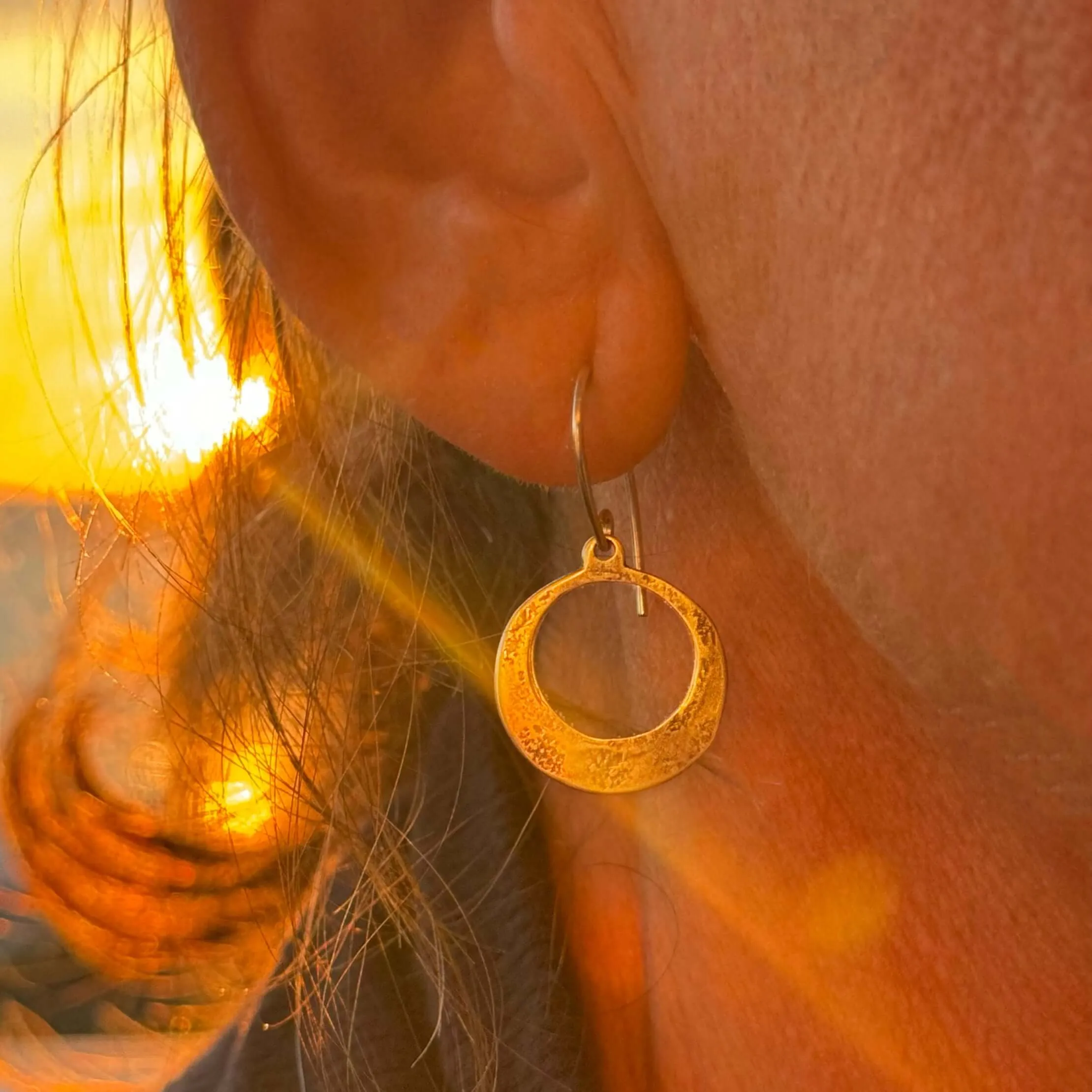 Mini Disks Earrings