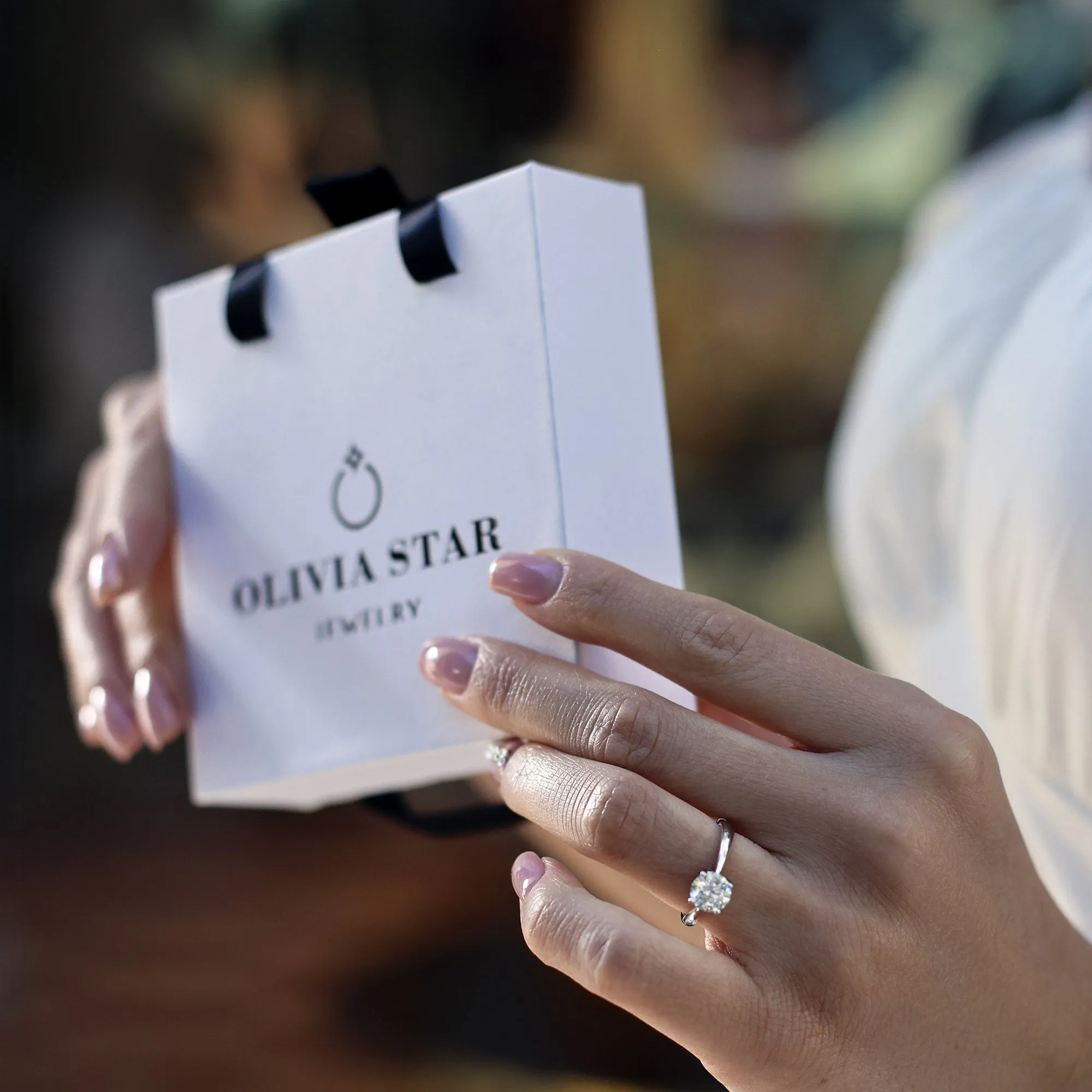 Moissanite Pendant Necklace for Women | 925 Sterling Silver with 18K Gold Plating | Love at first sight Design