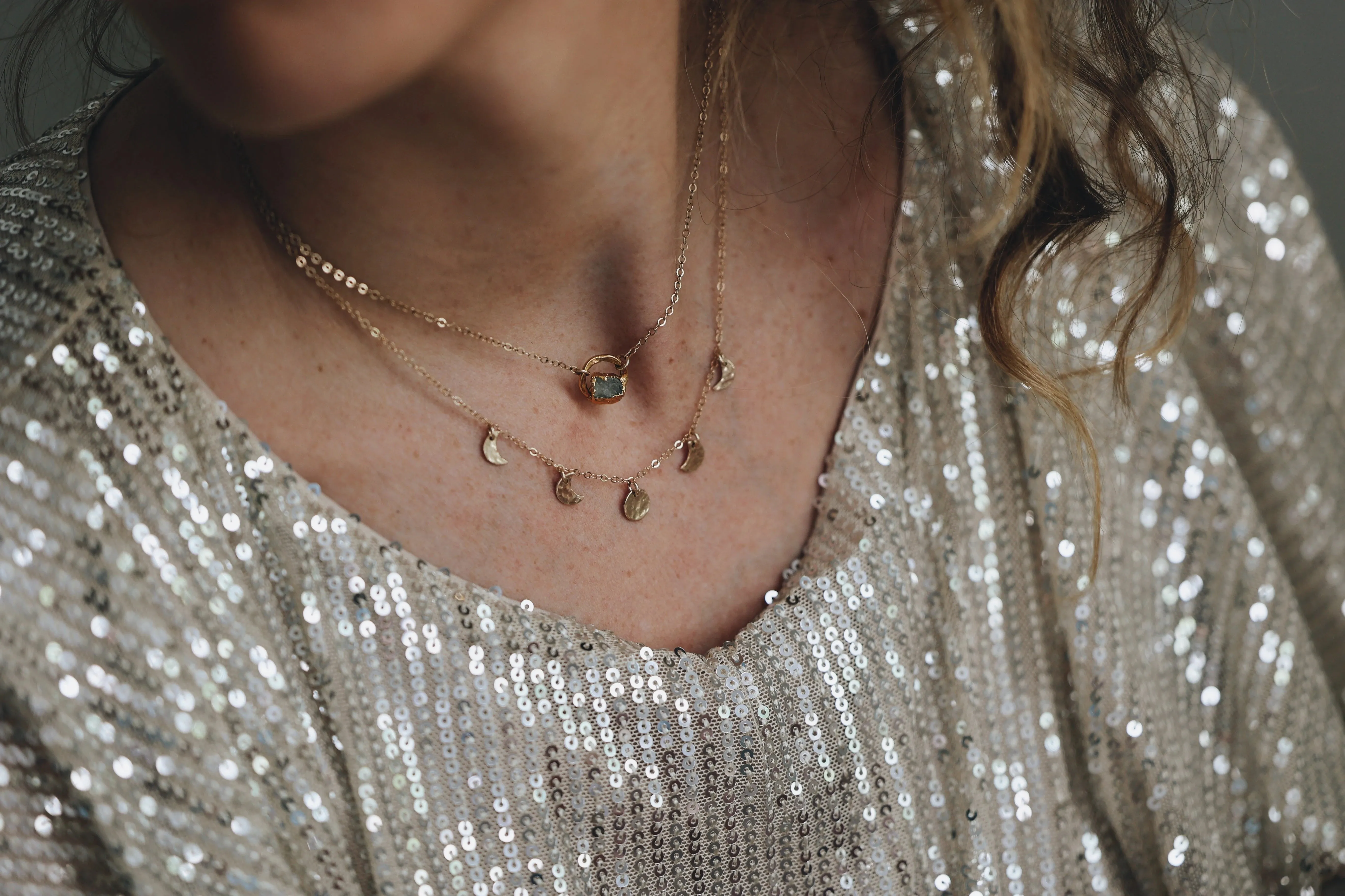 Moon Phase Necklace