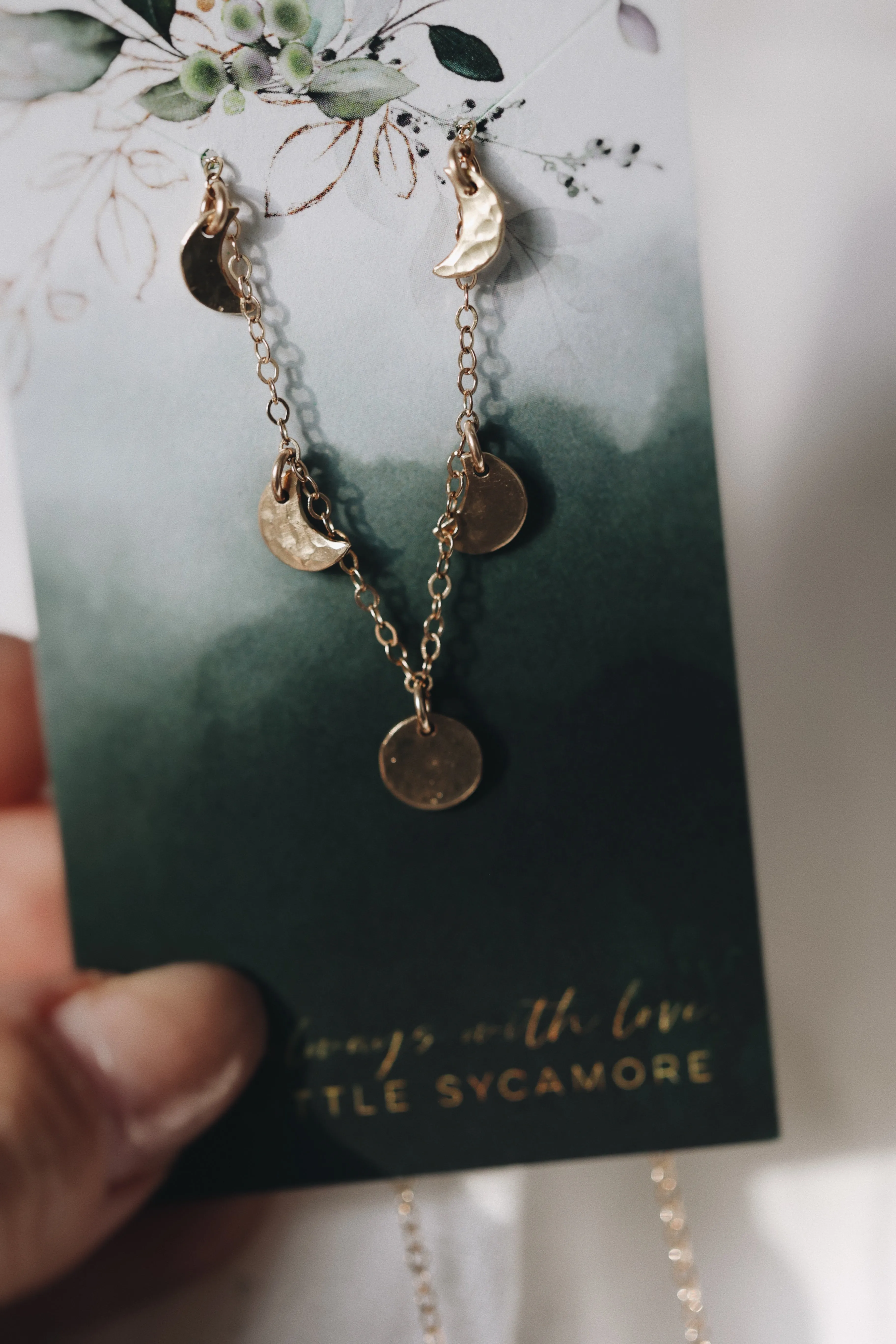 Moon Phase Necklace