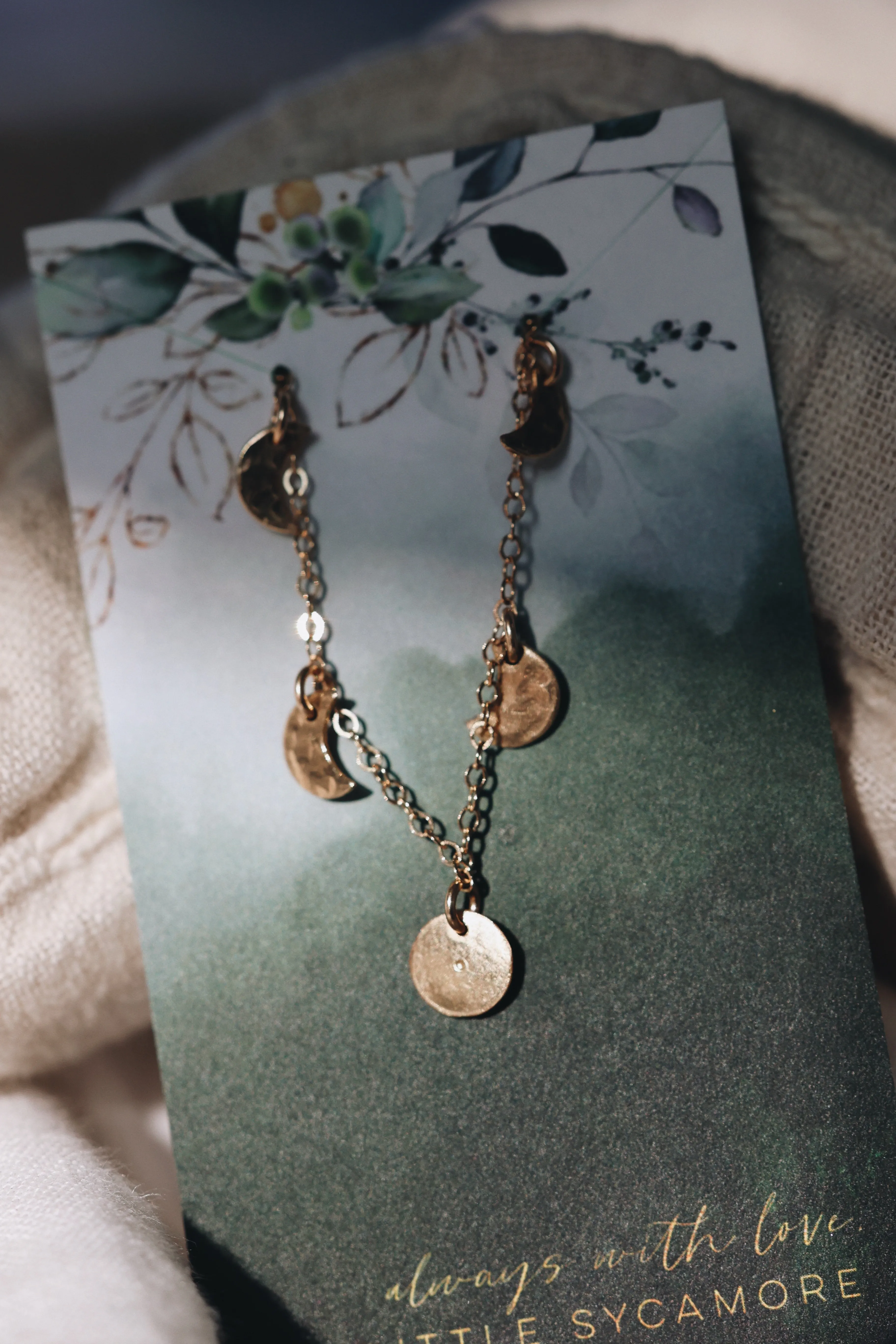 Moon Phase Necklace